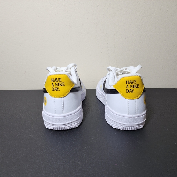 Nike Force 1 LV8 PS Have A Nike Day AF1 White Daisy Preschool DM4253-100 Sneaker - Picture 5 of 11